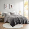 Twin/Twin XL Ombre Shaggy Long Fur Comforter Mini Set