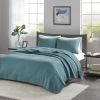 3 Piece Quilt Set Teal Full/Queen