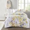 Comforter Set with Bed Sheets Yellow Queen