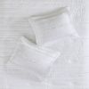 5 Piece Ruffled Comforter Set White Cal King