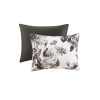 Full/Queen Floral Print Comforter Set
