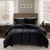 Full/Queen Faux Fur Comforter Mini Set