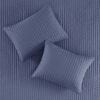 3 Piece Quilt Set Navy King/Cal King