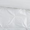 7 Piece Tufted Comforter Set White Cal King