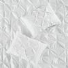 7 Piece Tufted Comforter Set White Cal King