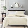 Reversible Quilt Set Cream King/Cal King