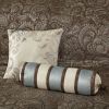 12 Piece Comforter Set with Cotton Bed Sheets Blue/Brown Cal King