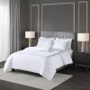 King/Cal King 100% Cotton Sateen Embroidered Comforter Set