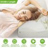 Bamboo Memory Foam Sleep Pillow Contoured Cervical Orthopedic Pillow Neck Support Breath Pillow